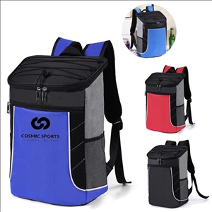24-Can Backpack PEVA Lining Insulated Cooler Bag